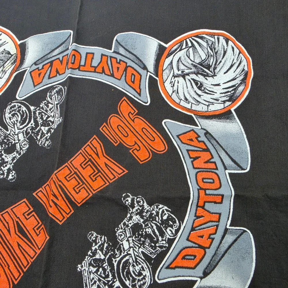 Harley-Davidson Vintage Daytona Bike Week 1996 Bandana Excellent